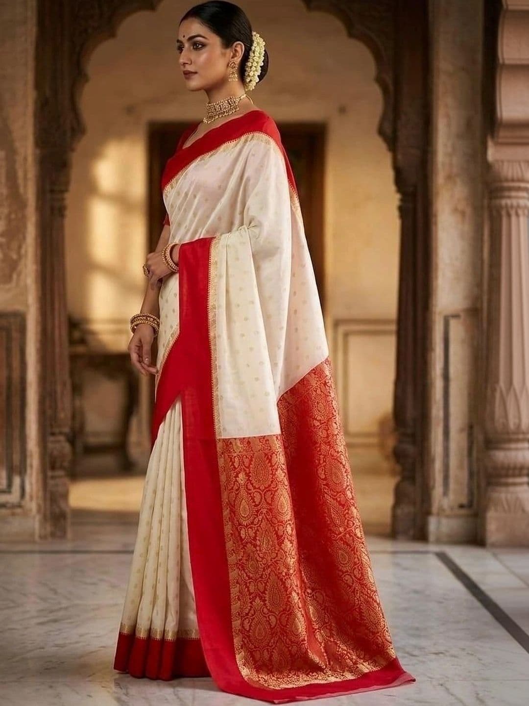 Urban Silk Saree Woven Design Zari Art Silk Sarees thumbnail 3
