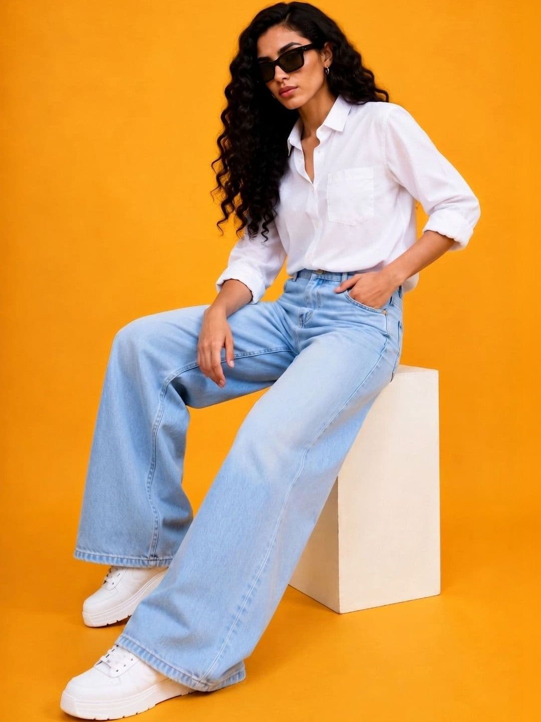 zayla Women Jean High-Rise Light Fade Jeans - view 1