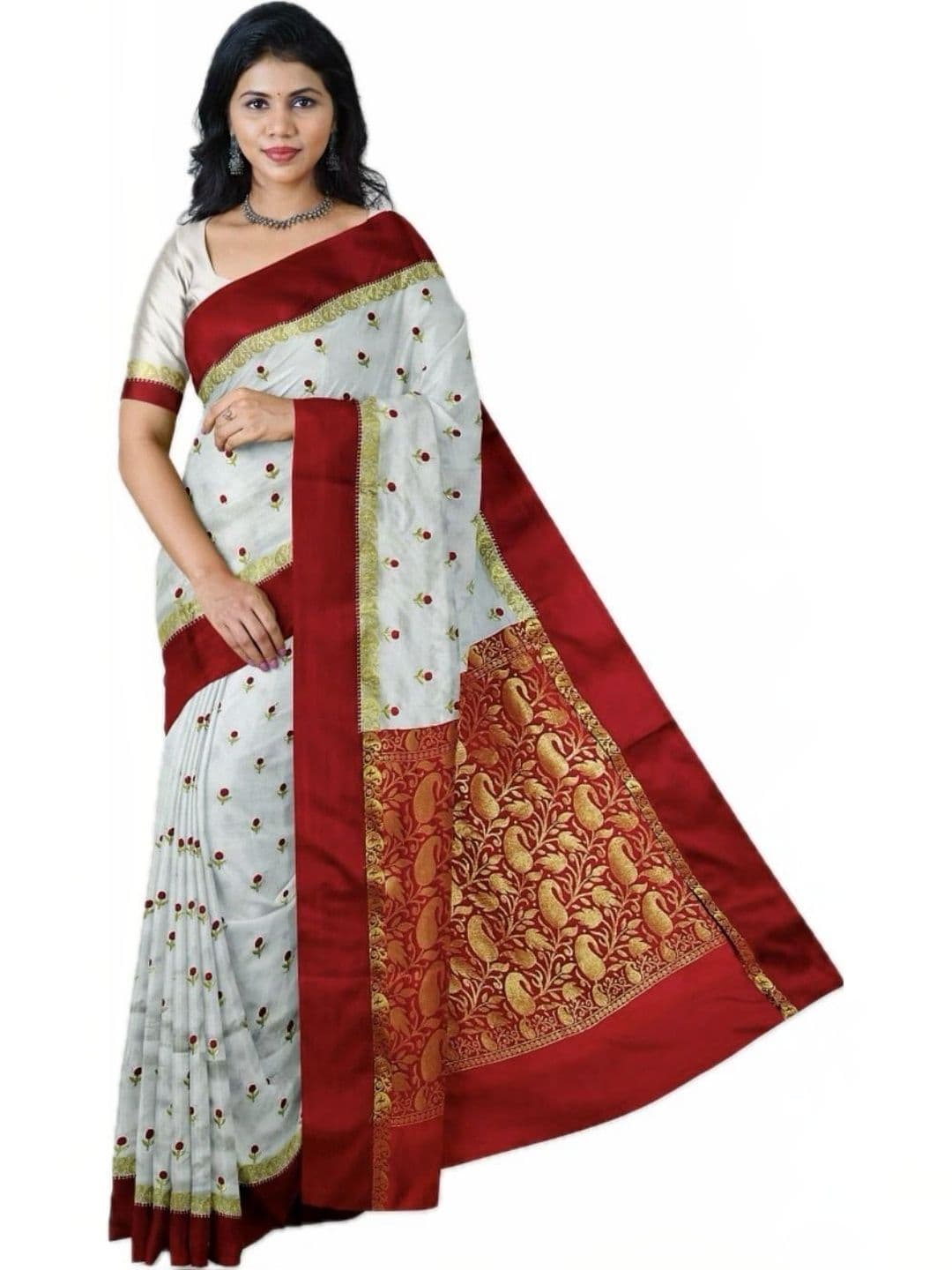 Urban Silk Saree Art Silk Banarasi Sarees - view 1