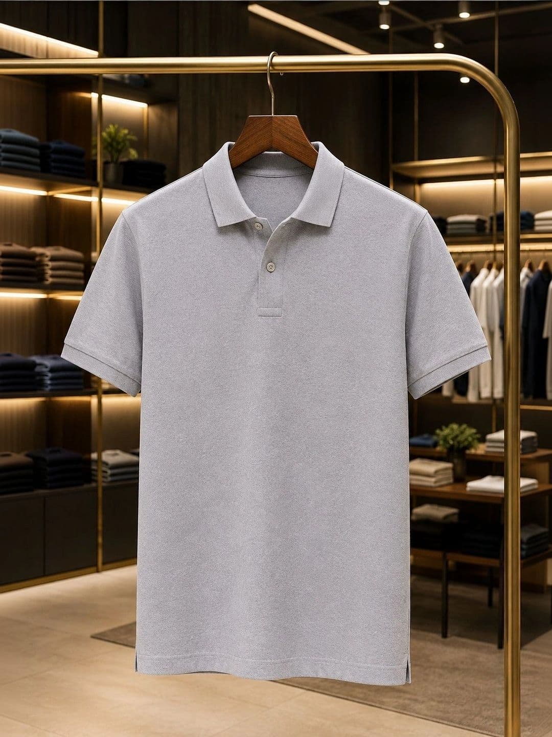 Sharnika Men Polo Collar T-shirt thumbnail 2