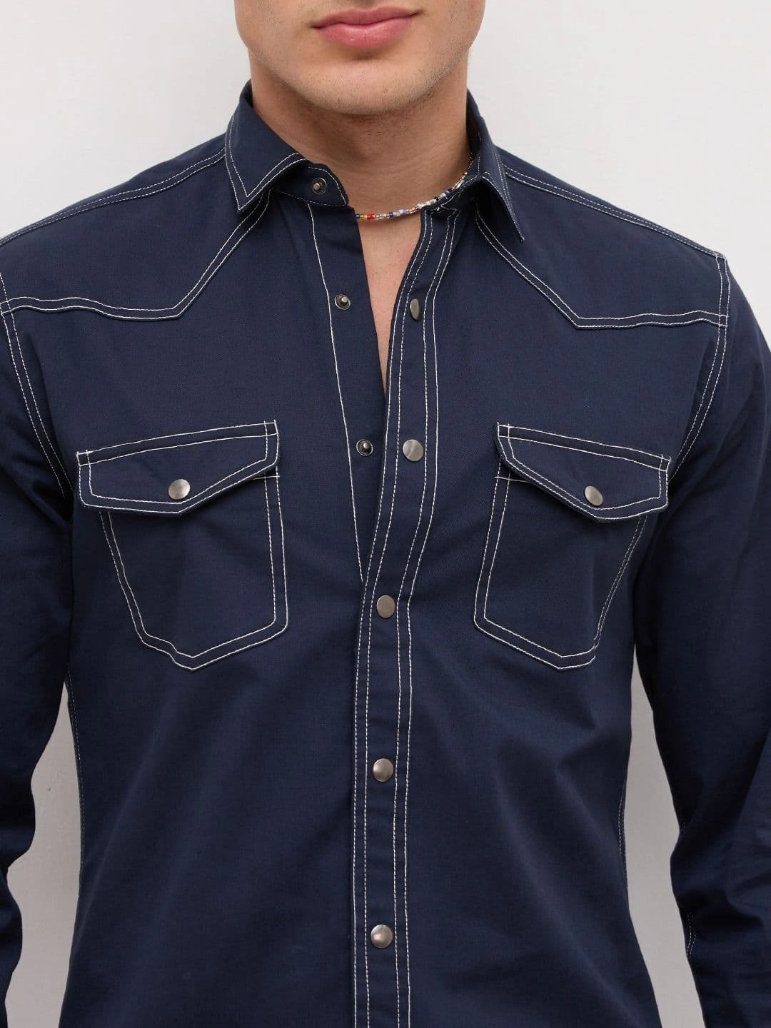 VASTRADO Men Classic Casual Shirt thumbnail 7