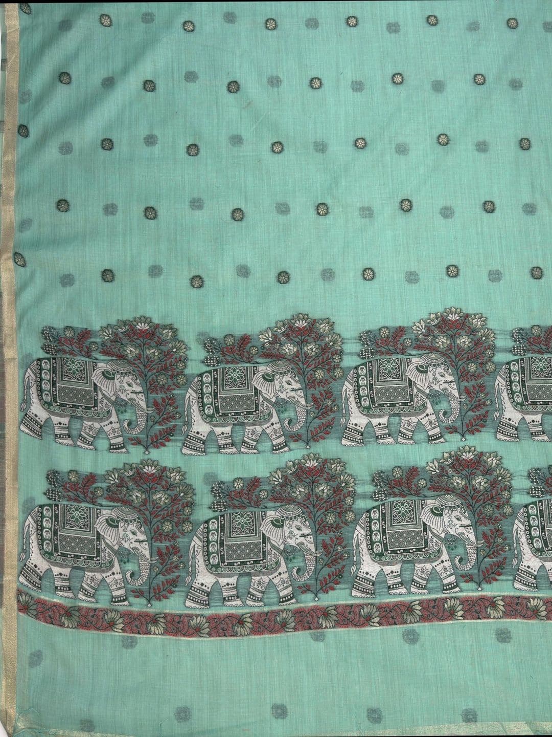 MIMOSA Woven Design Zari Art Silk Banarasi Saree thumbnail 7