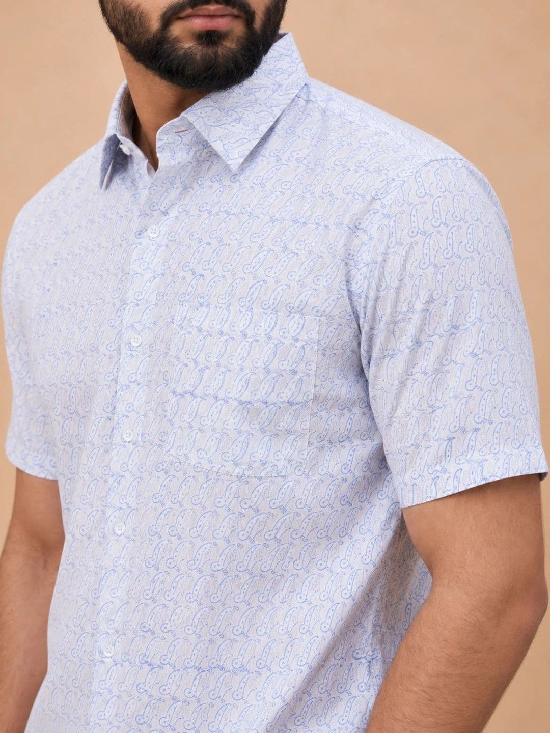 Ravaiyaa Men Printed Casual Shirt thumbnail 2