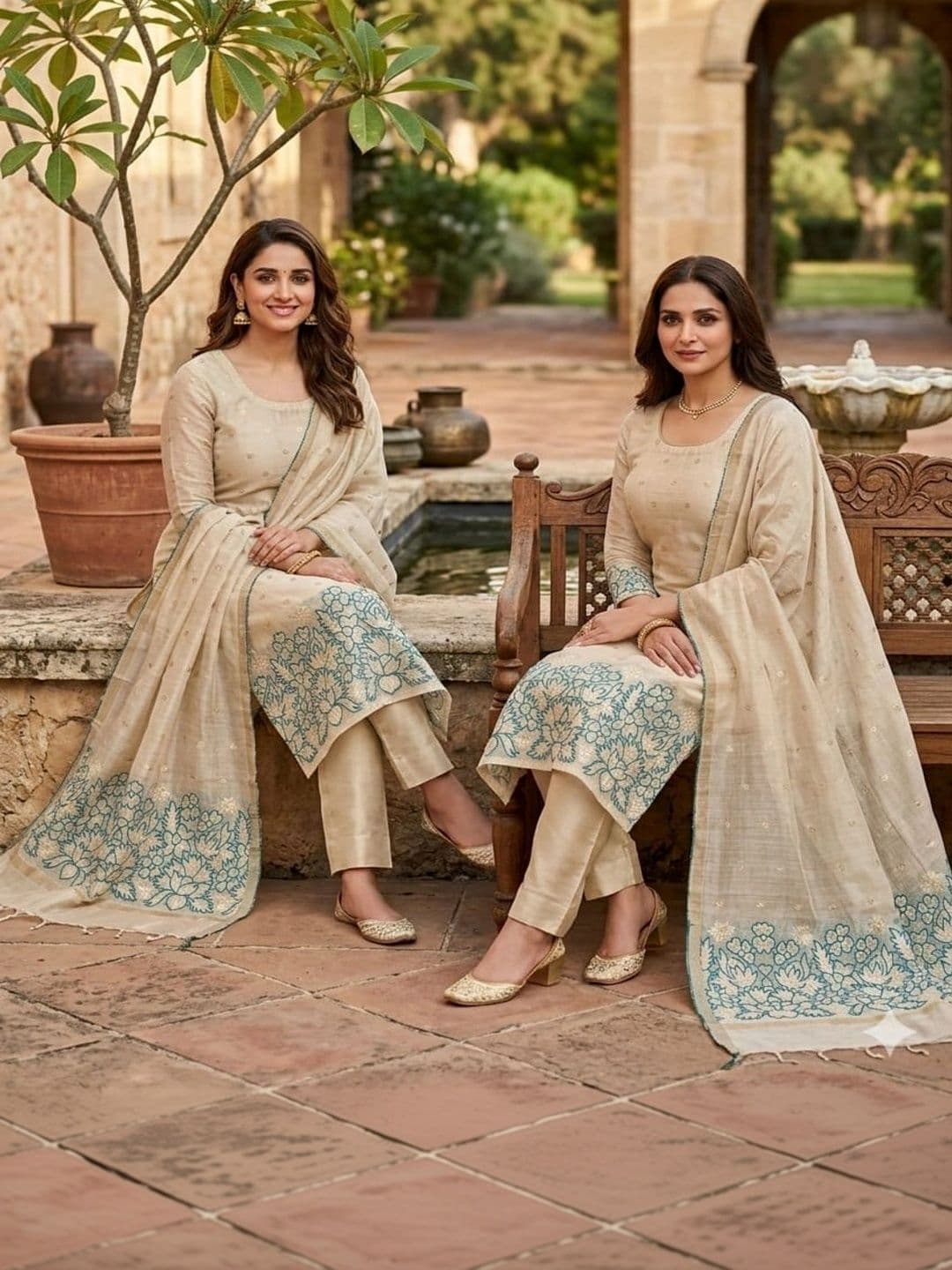 F 13 STUDIO Unstitched Dress Material thumbnail 4