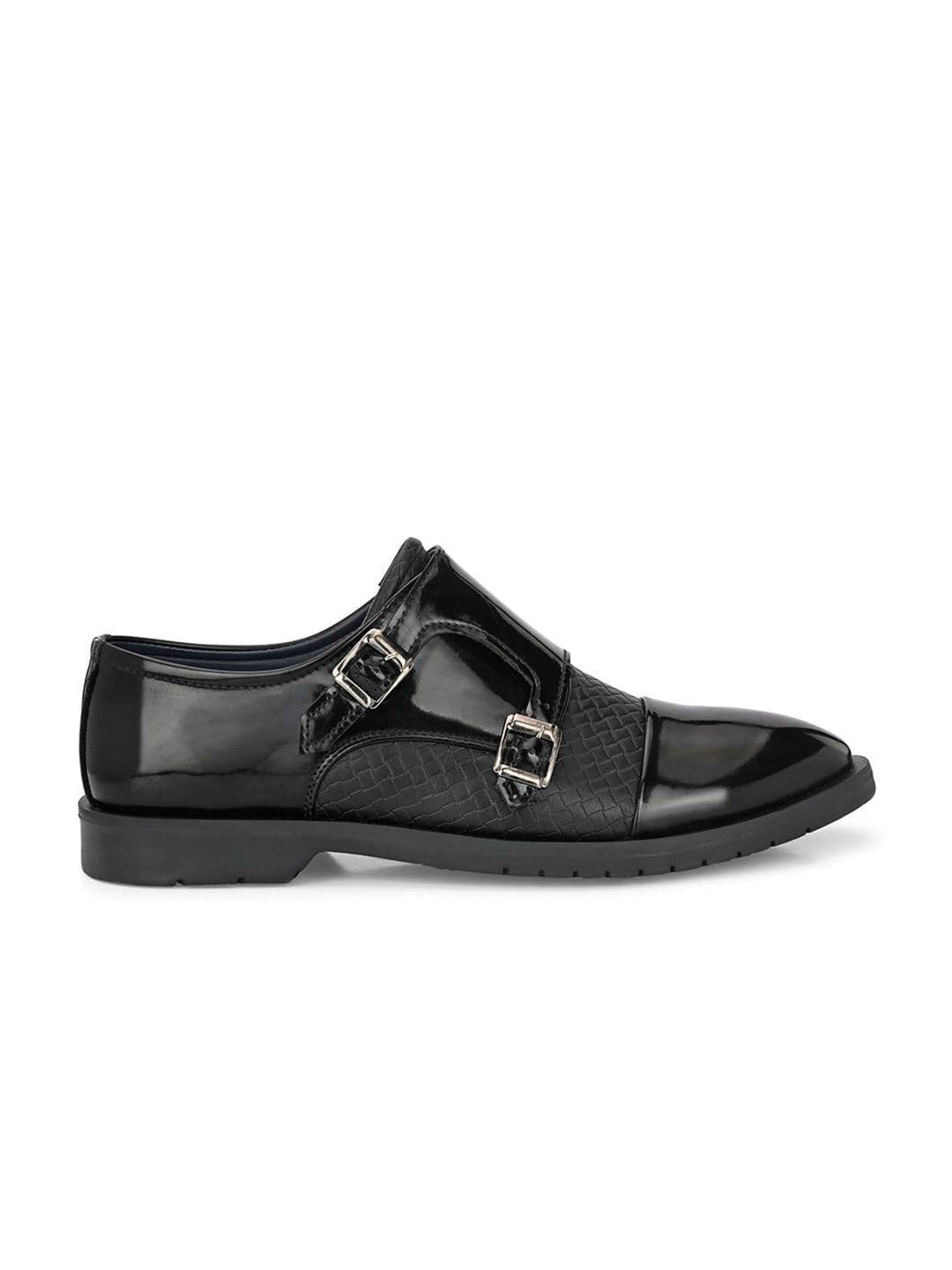 Killer Men Leather Formal Monk Shoes thumbnail 2