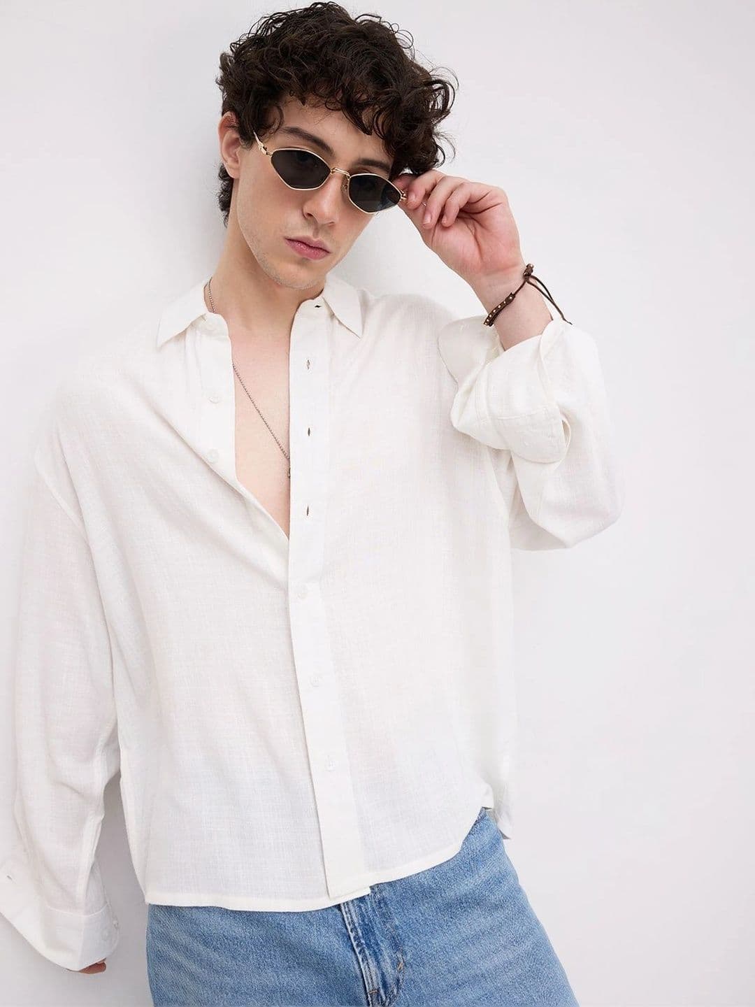 VASTRADO Men Classic Boxy Casual Shirt thumbnail 5