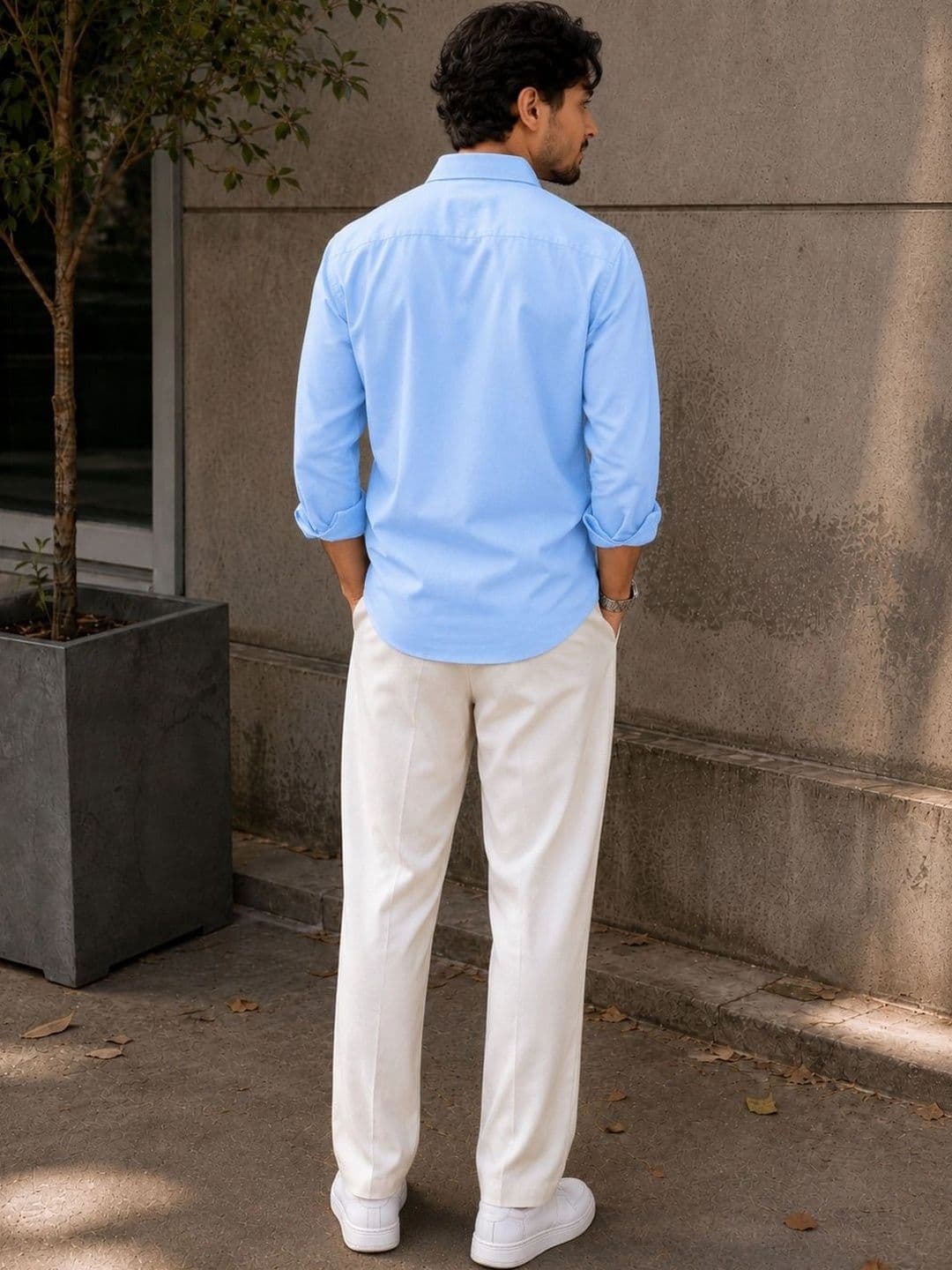 THE BIG ATTIRE Men Classic Casual Shirt thumbnail 2