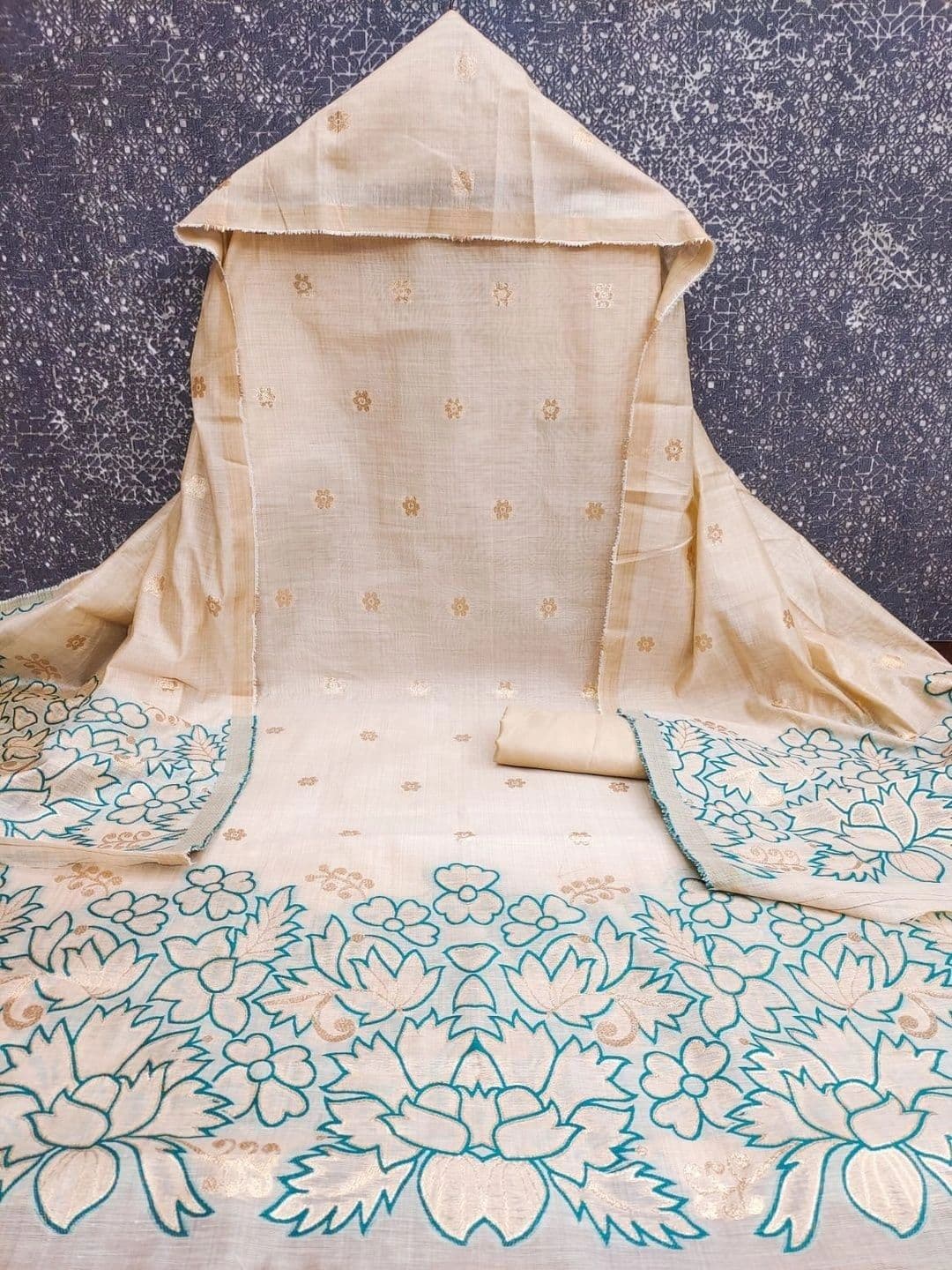 F 13 STUDIO Unstitched Dress Material thumbnail 5
