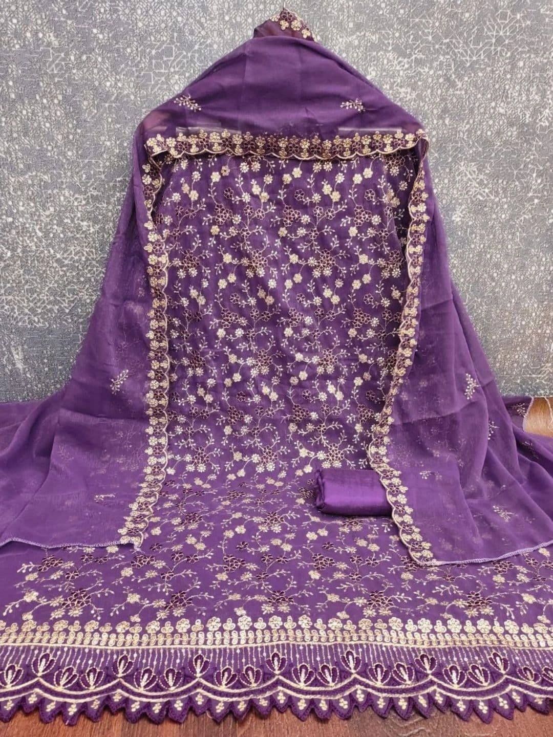 F 13 STUDIO Unstitched Dress Material thumbnail 2