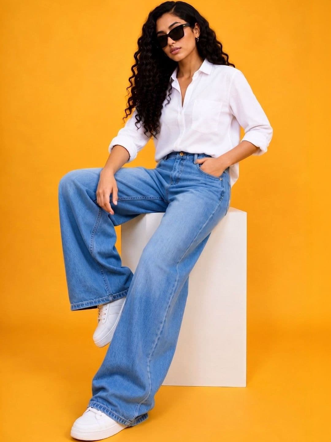 zayla Women Jean High-Rise Light Fade Jeans - view 1