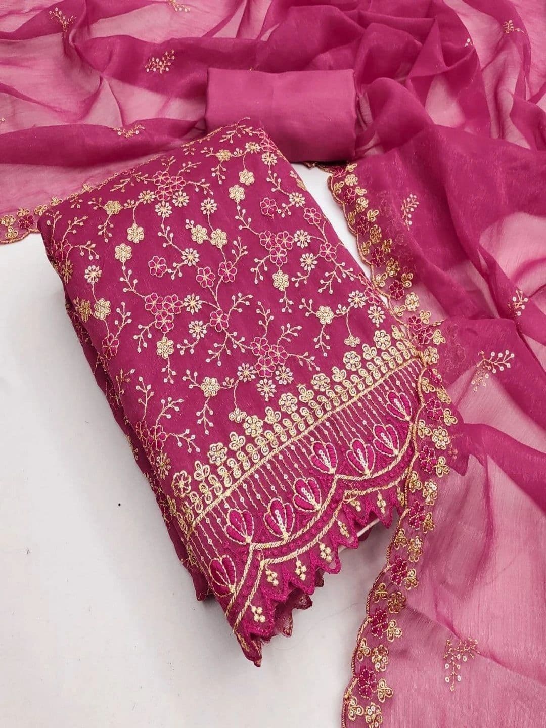 F 13 STUDIO Unstitched Dress Material thumbnail 6