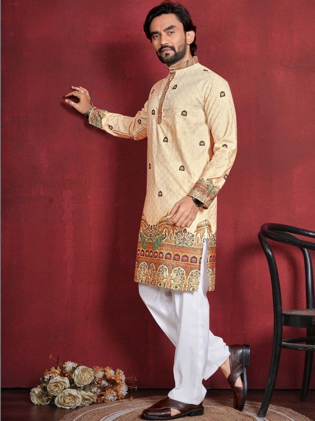CHARLOTTE GRACIOUS Men Kurta thumbnail 3