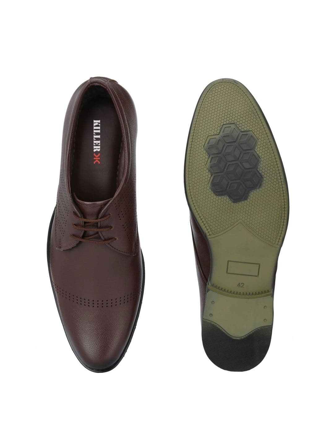 Killer Men Leather Formal Oxford Shoes thumbnail 6