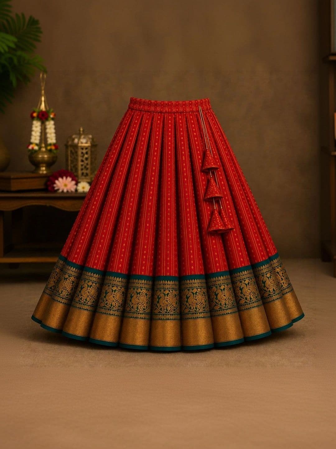 amzira Girls Ready to Wear Lehenga & thumbnail 4