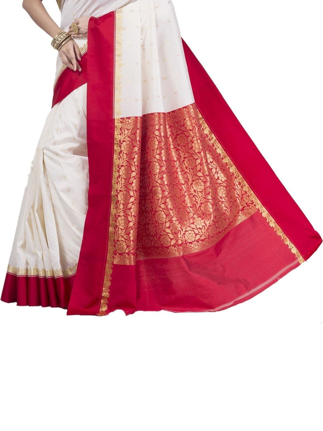 Urban Silk Saree Woven Design Zari Art Silk Banarasi Sarees thumbnail 2