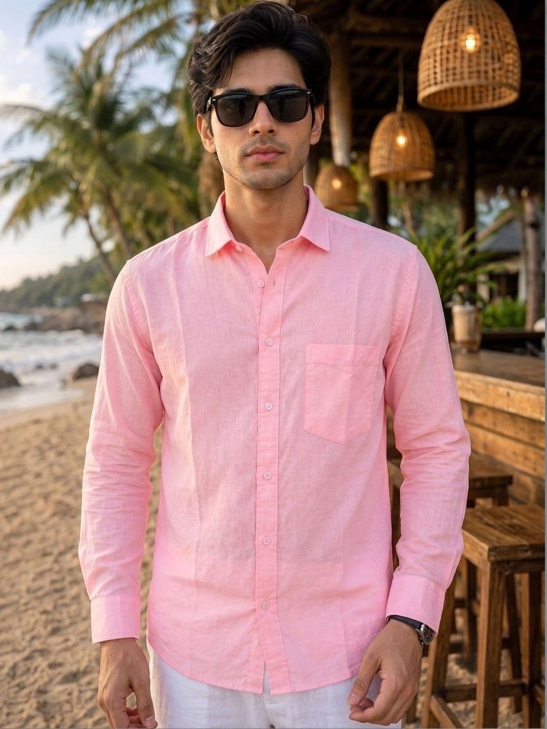 KLYZEE Men Classic Casual Shirt thumbnail 4