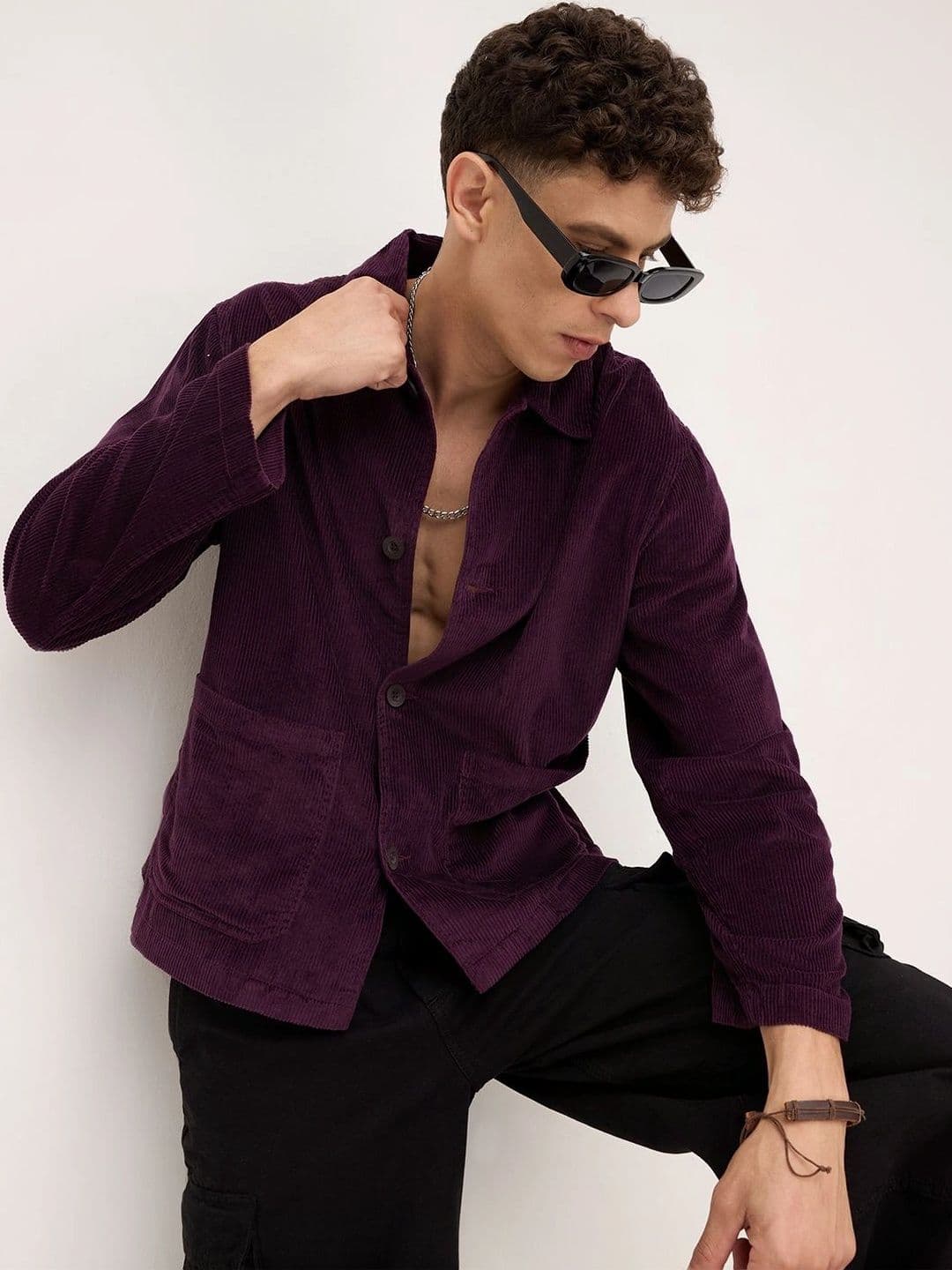 VASTRADO Men Classic Boxy Casual Shirt - view 1