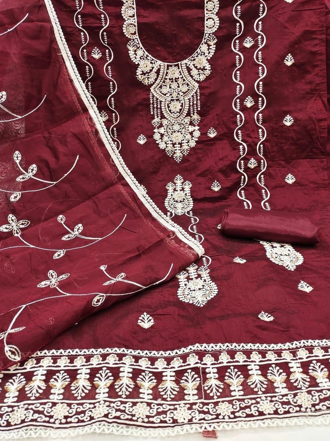 F 13 STUDIO Unstitched Dress Material thumbnail 5