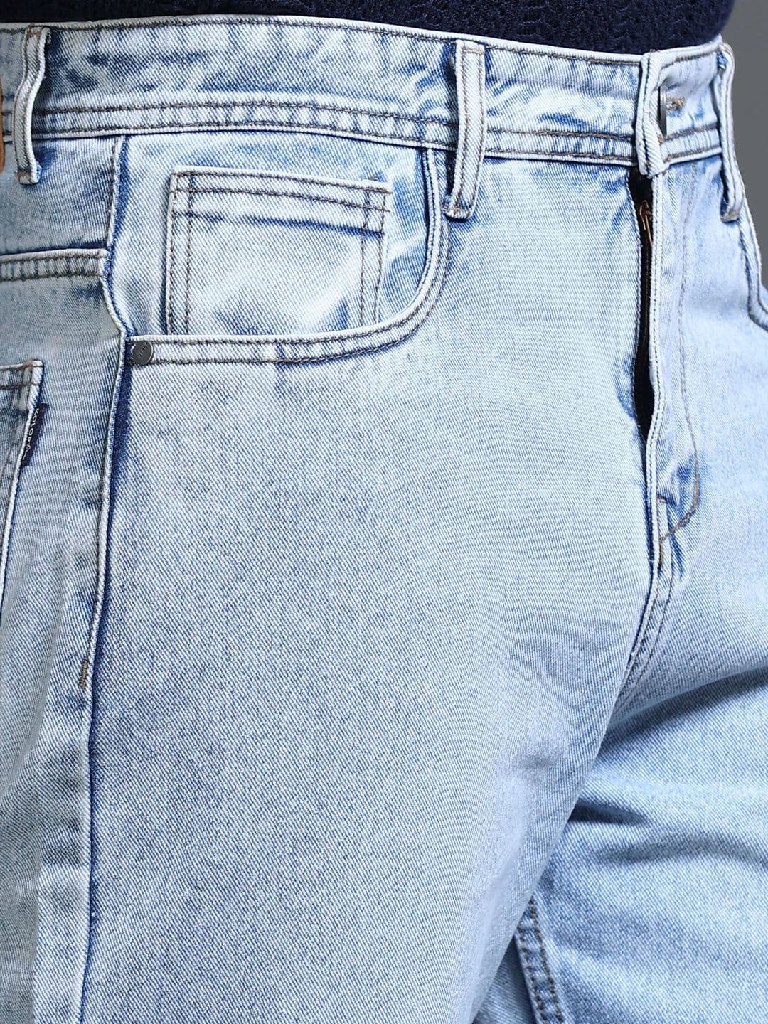 Kolor Fusion Men Loose Mid-Rise Light Fade Jeans thumbnail 5