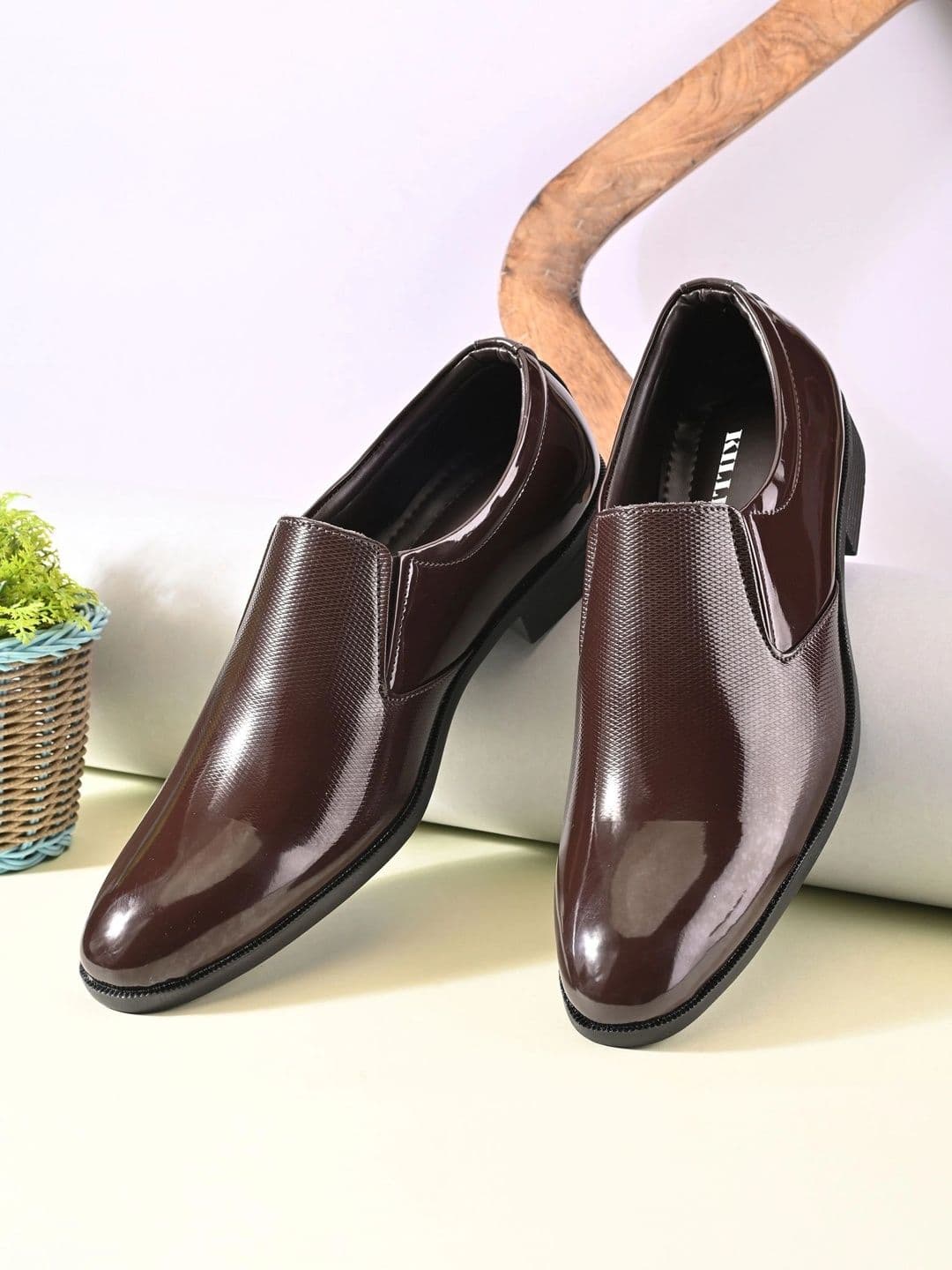 Killer Men Leather Formal Slip Ons - view 1