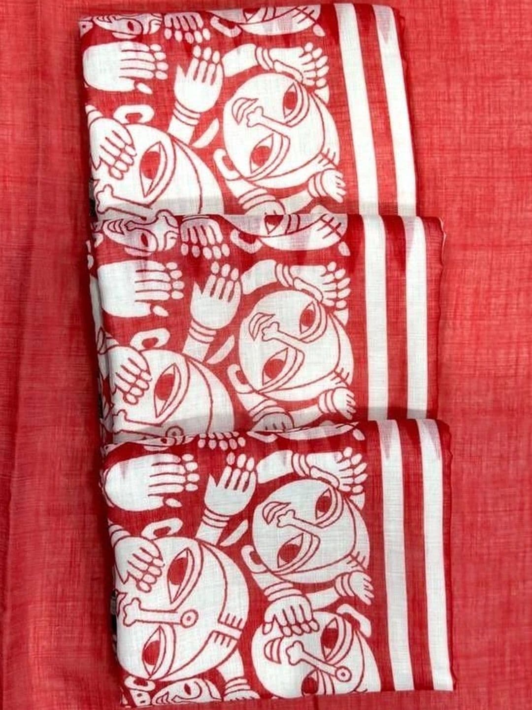 Eecoo Woven Design Zari Linen Blend Saree thumbnail 6