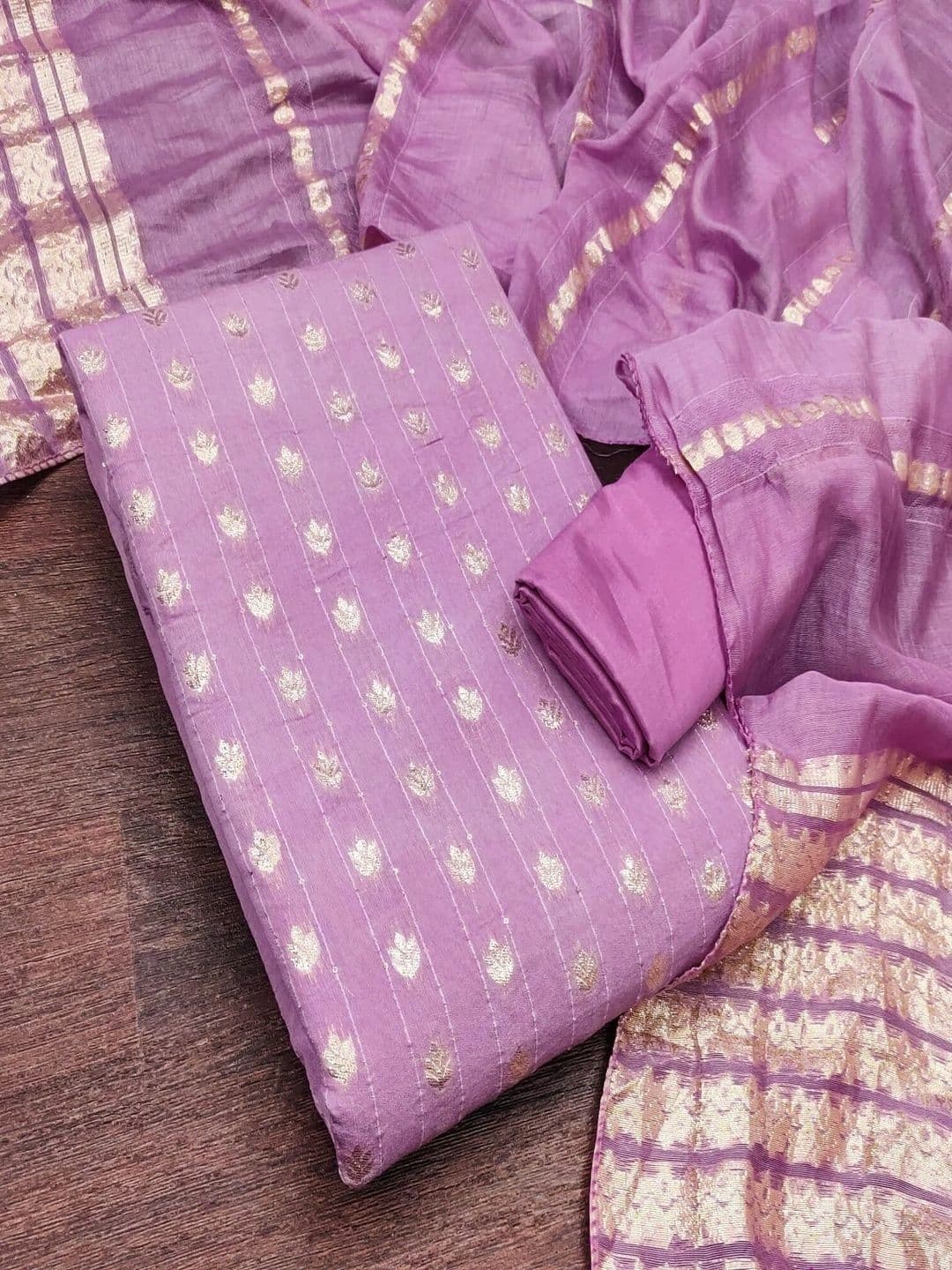 F 13 STUDIO Unstitched Dress Material thumbnail 3