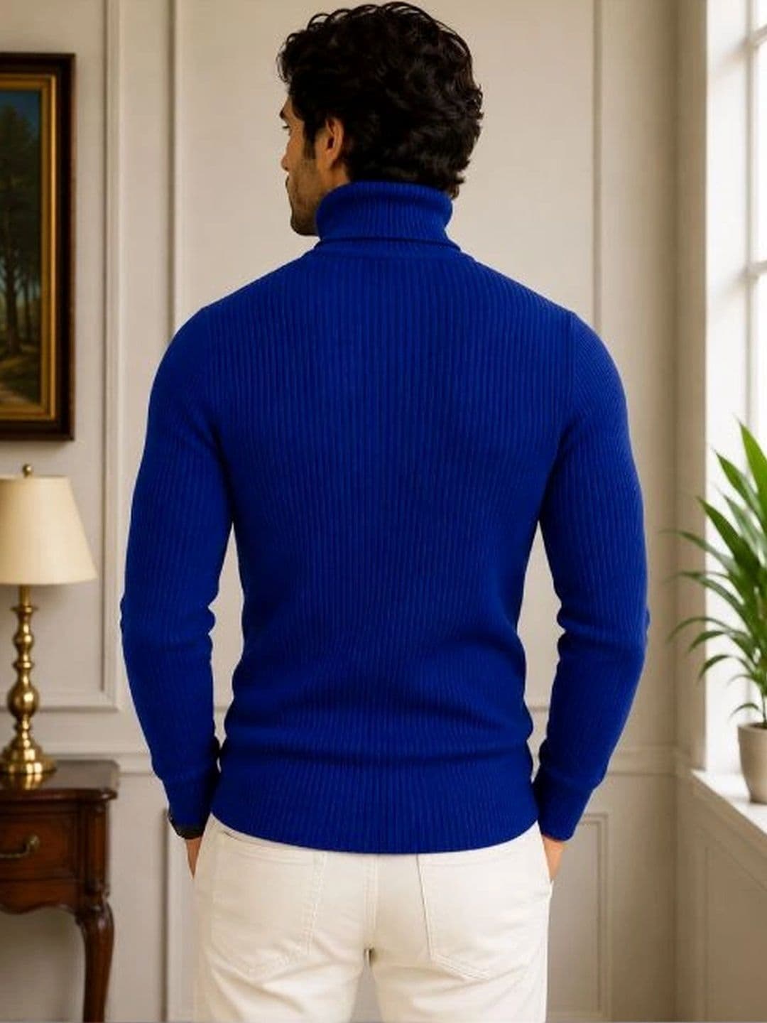 Badlook Men Ribbed Woollen Pullover thumbnail 3