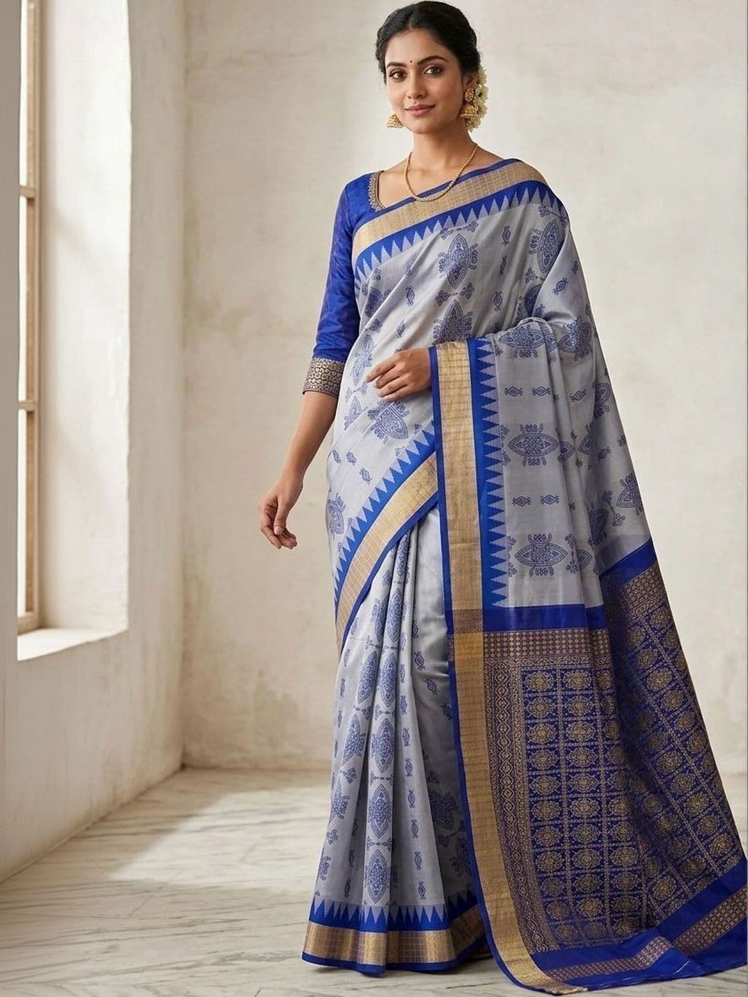 Urban Silk Saree Zari Art Silk Sambalpuri Sarees - view 1