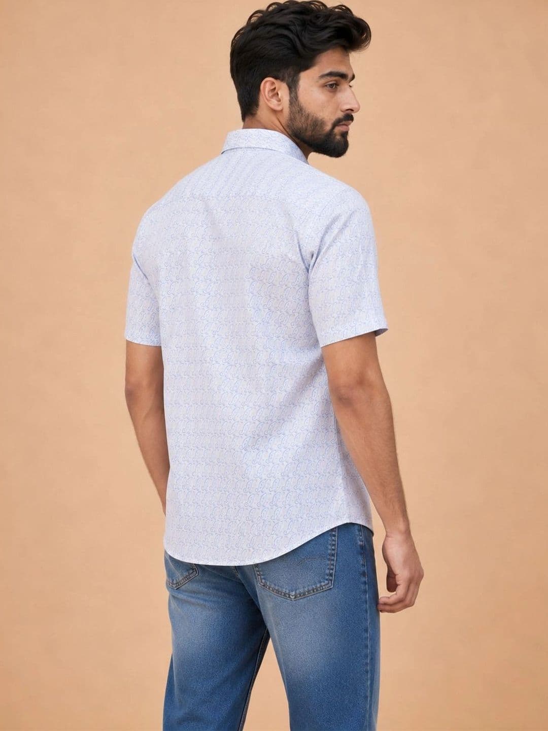 Ravaiyaa Men Printed Casual Shirt thumbnail 5