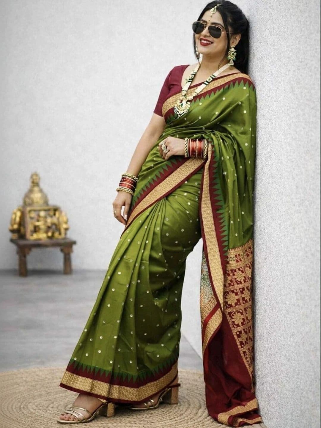 Urban Silk Saree Art Silk Sambalpuri Sarees thumbnail 3