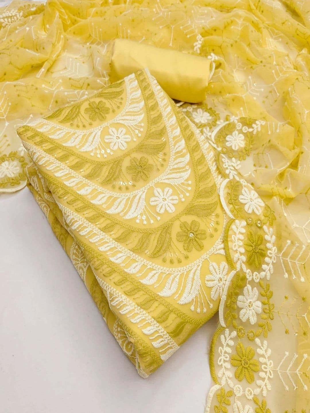 F 13 STUDIO Unstitched Dress Material thumbnail 3