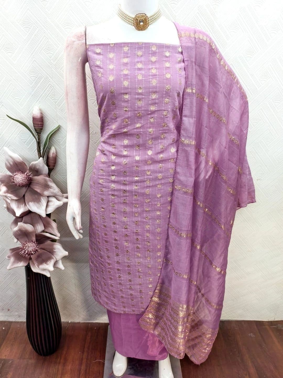 F 13 STUDIO Unstitched Dress Material thumbnail 2