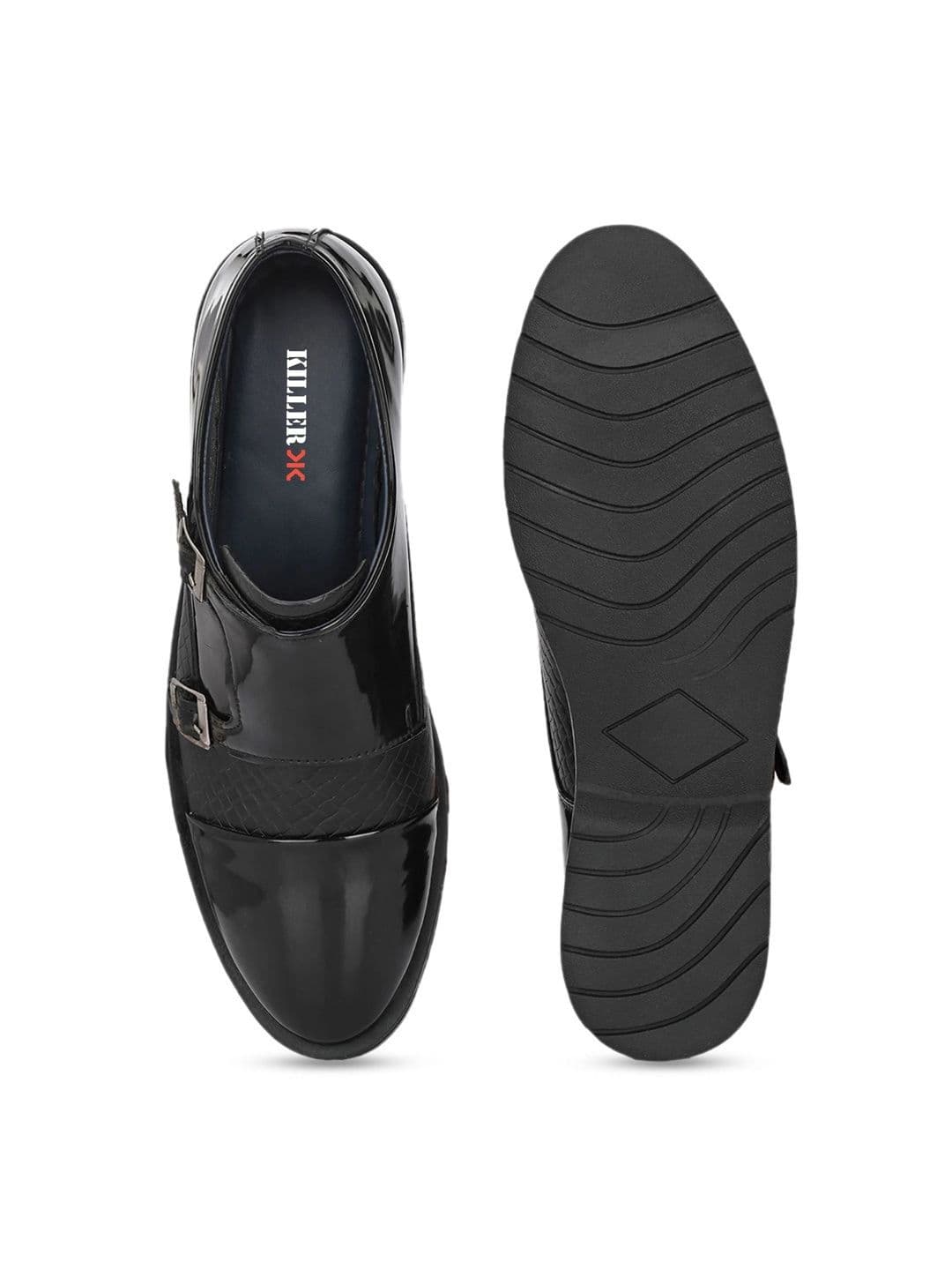 Killer Men Leather Formal Monk Shoes thumbnail 3