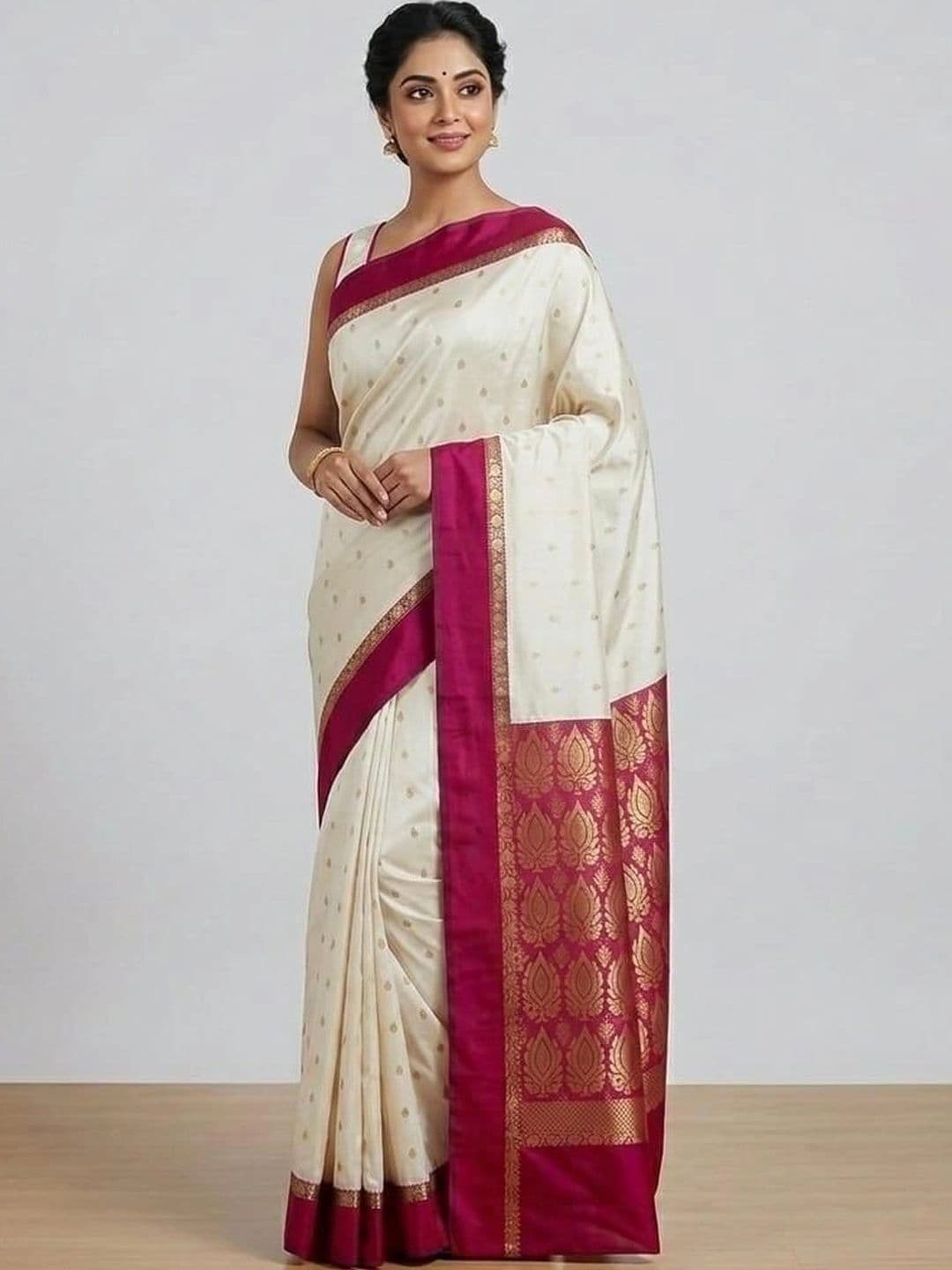 Urban Silk Saree Woven Design Zari Art Silk Banarasi Sarees - view 1