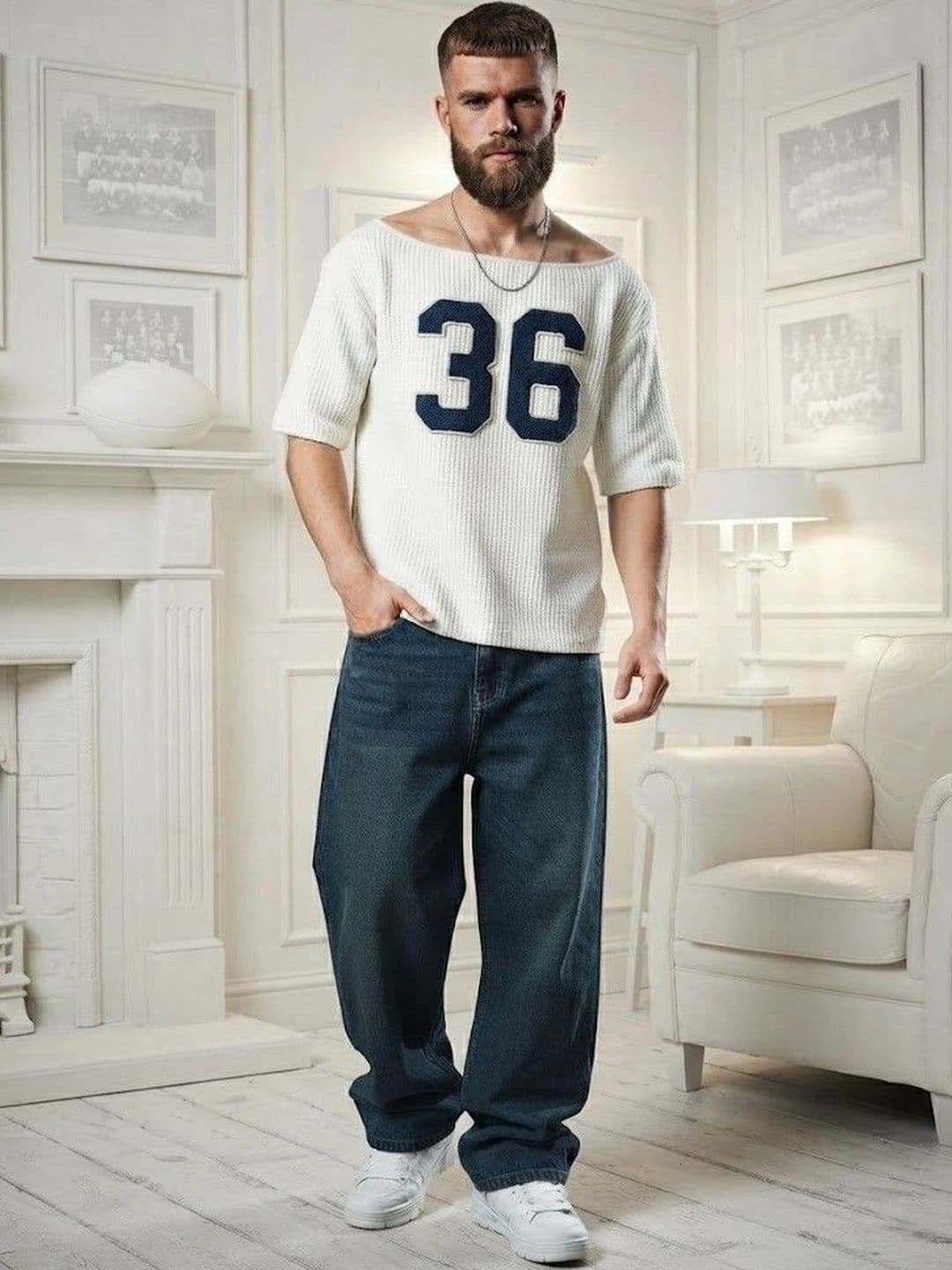 NIFFER FASHION Men Mid-Rise Light Fade Jeans thumbnail 2
