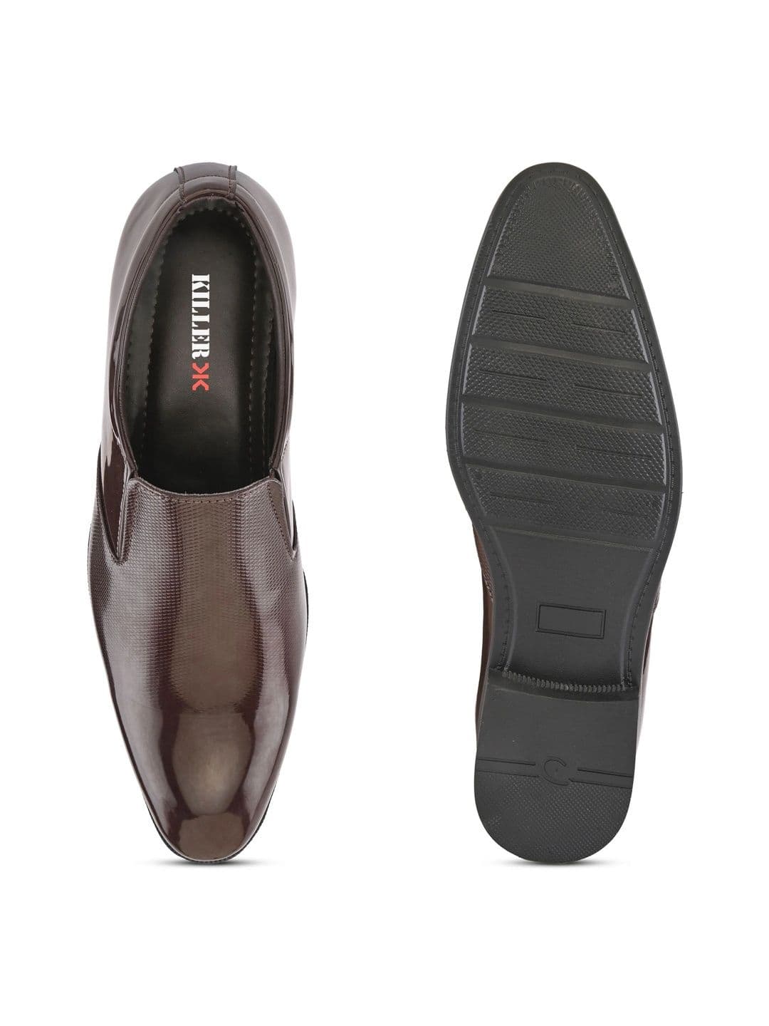 Killer Men Leather Formal Slip Ons thumbnail 6