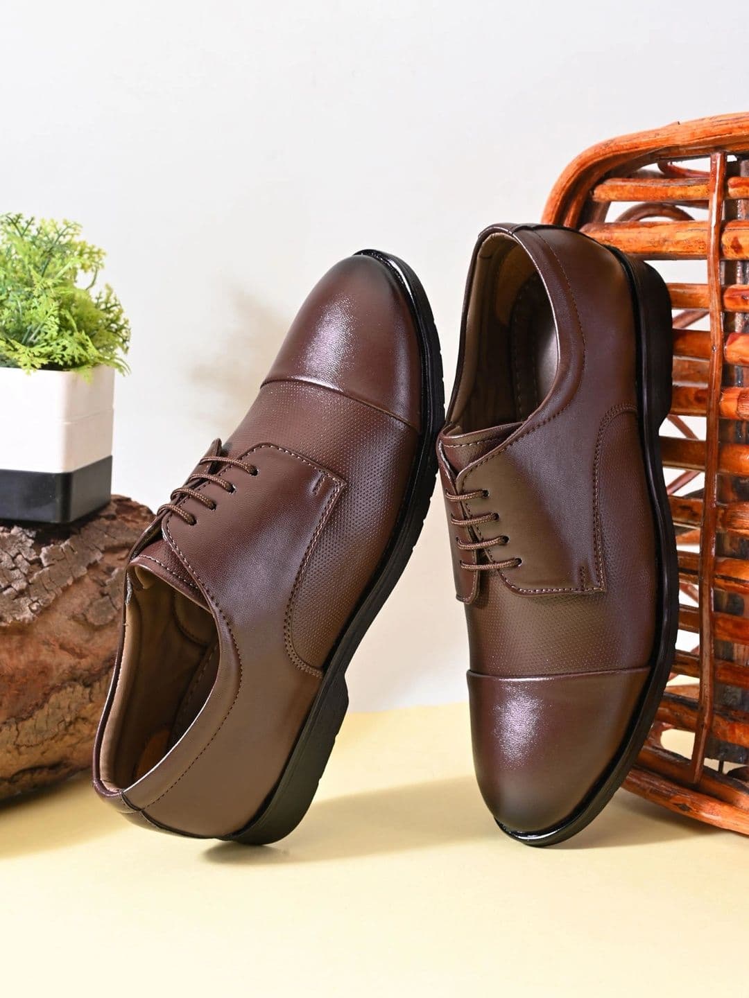 Killer Men Leather Formal Derbys - view 1
