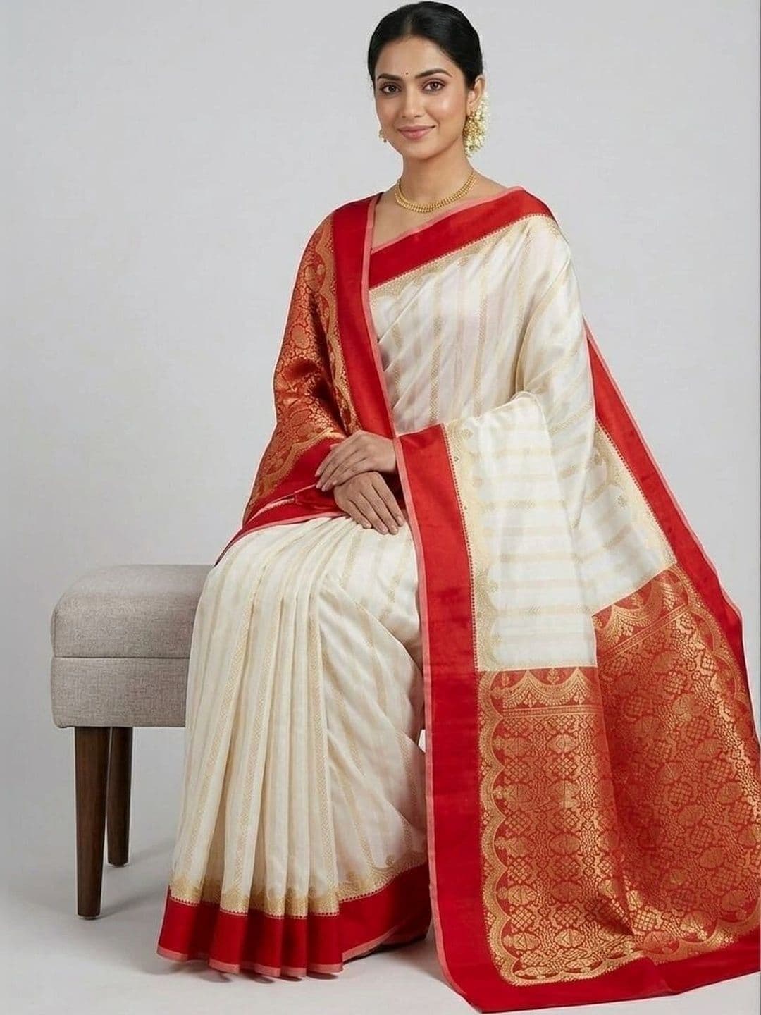 Urban Silk Saree Zari Art Silk Banarasi Sarees thumbnail 6