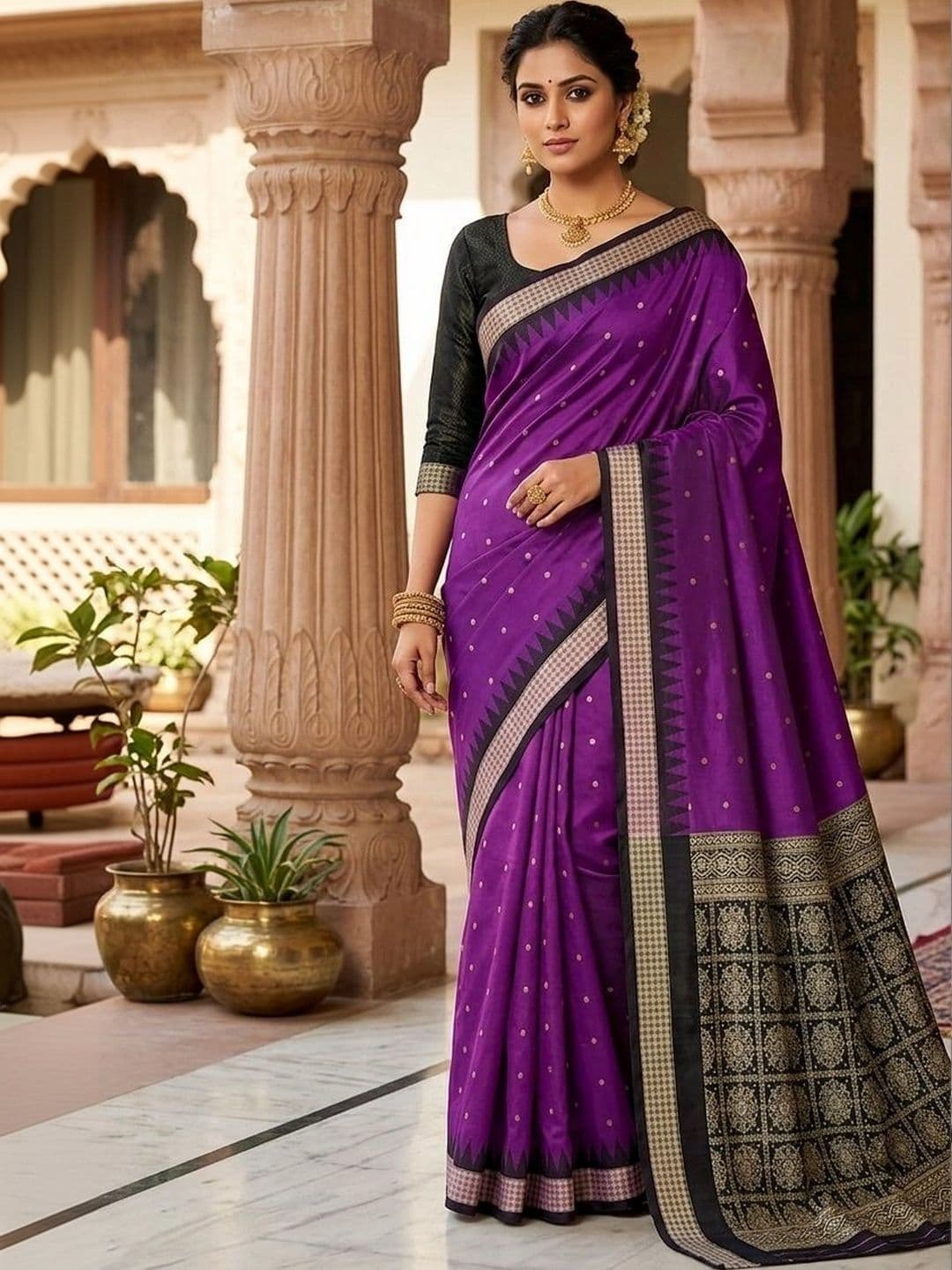 Urban Silk Saree Woven Design Zari Art Silk Sambalpuri Sarees - view 1