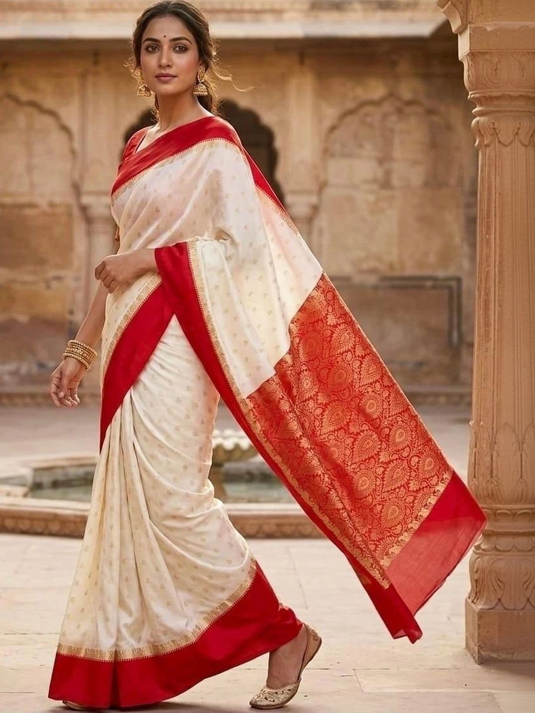 Urban Silk Saree Woven Design Zari Art Silk Sarees thumbnail 5