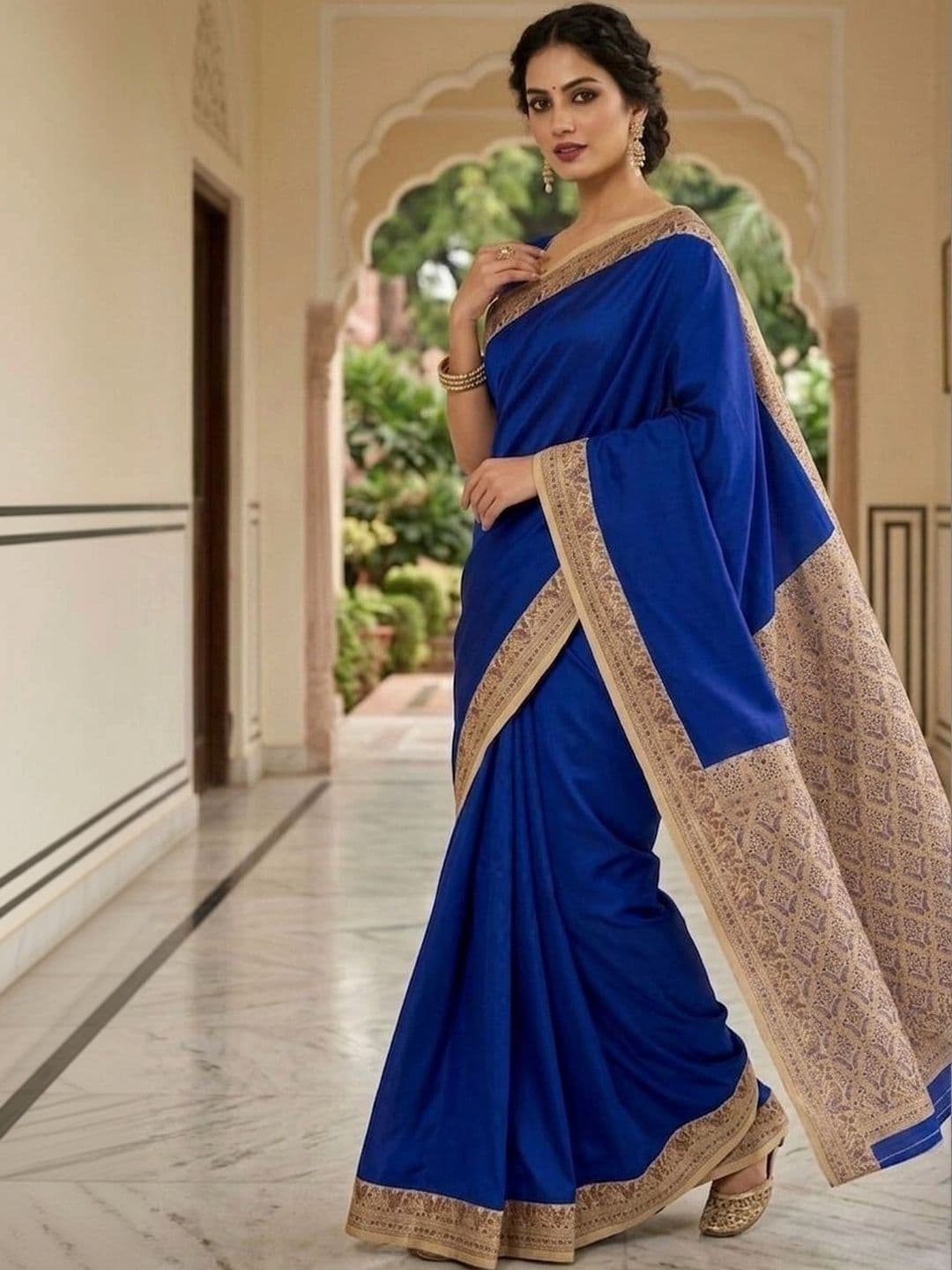 Urban Silk Saree Woven Design Zari Art Silk Banarasi Sarees - view 1