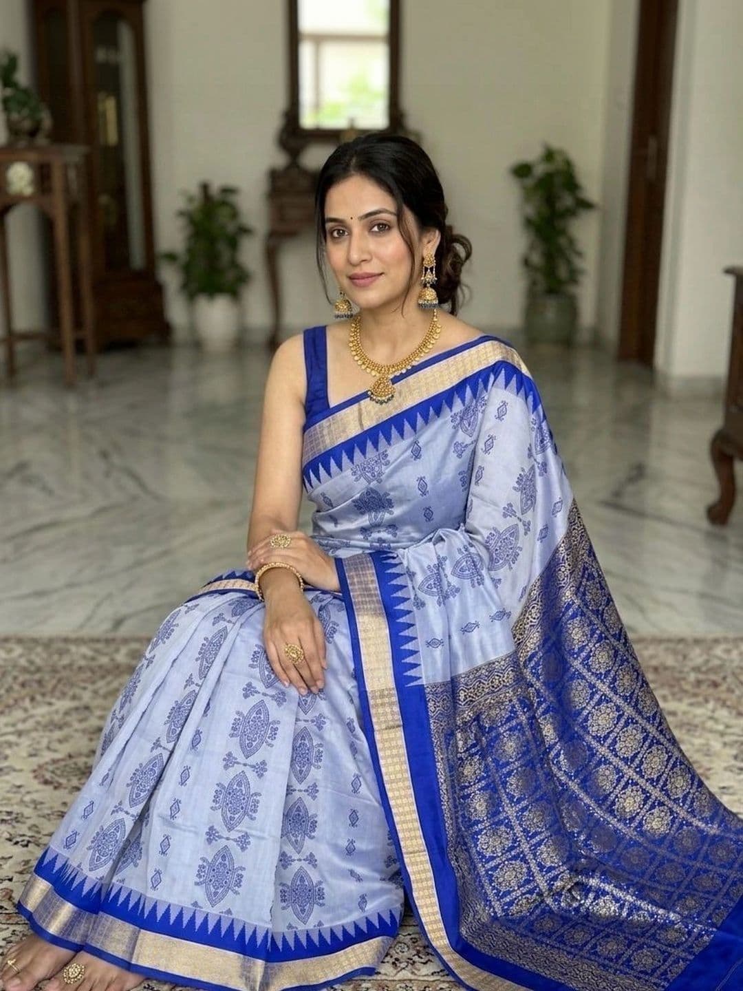 Urban Silk Saree Zari Art Silk Sambalpuri Sarees thumbnail 2