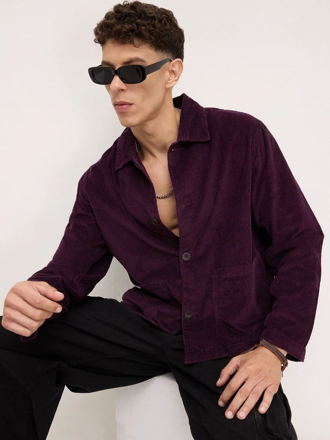 VASTRADO Men Classic Boxy Casual Shirt thumbnail 4
