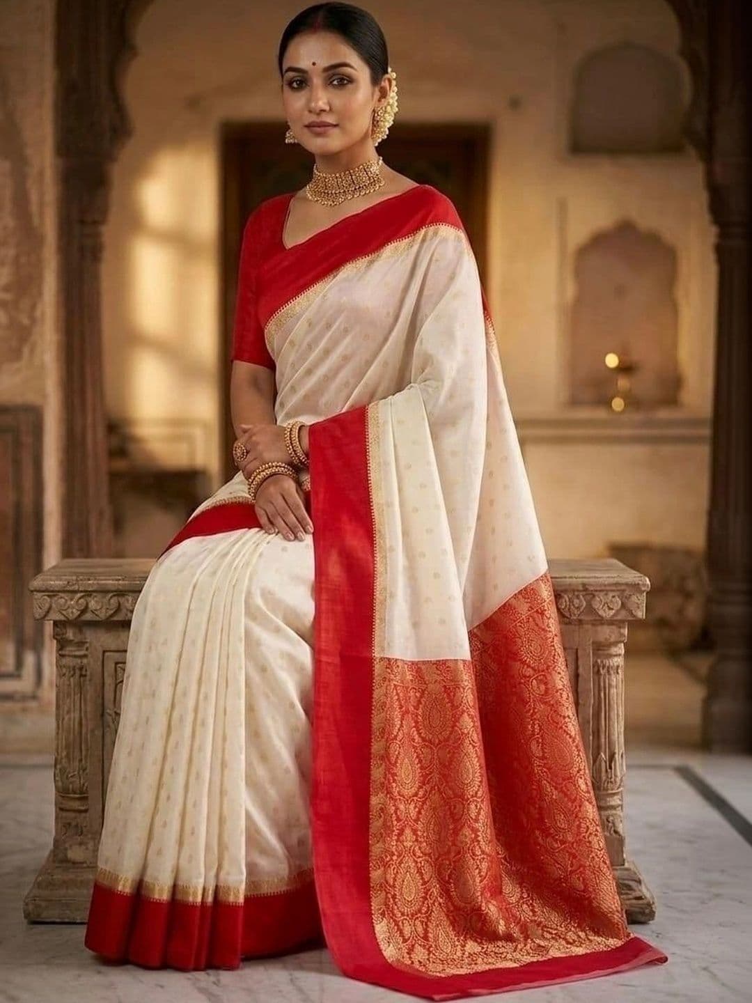 Urban Silk Saree Woven Design Zari Art Silk Sarees thumbnail 2