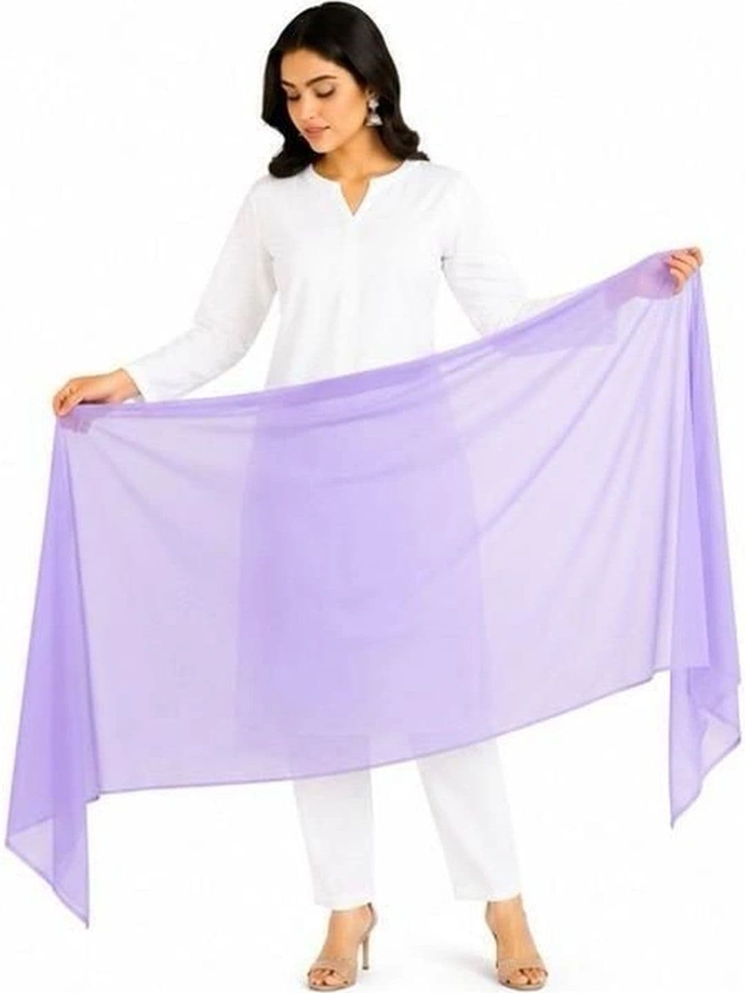 Shaneka Women Chiffon Dupatta - view 1
