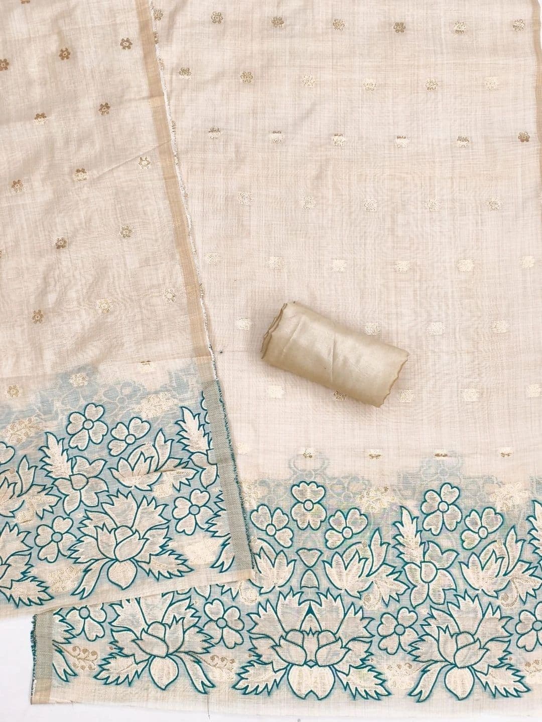 F 13 STUDIO Unstitched Dress Material thumbnail 2