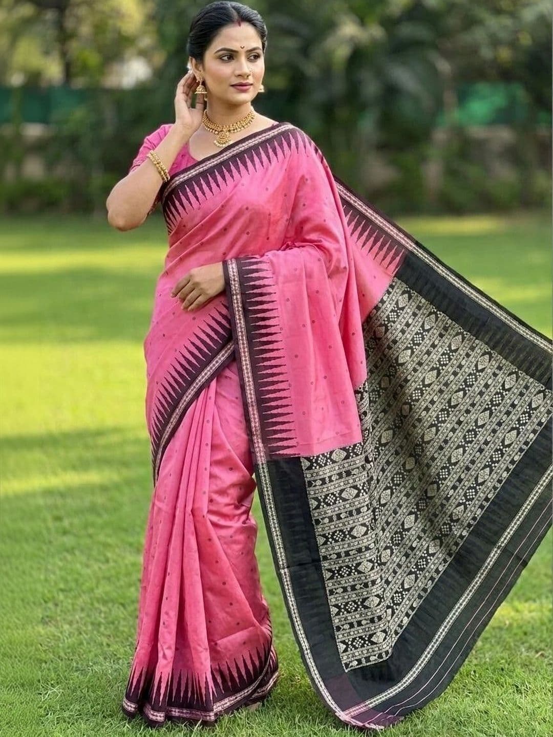 Urban Silk Saree Art Silk Sambalpuri Sarees thumbnail 2