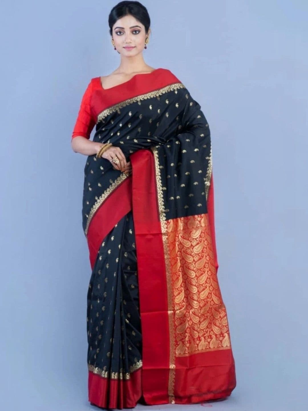 Urban Silk Saree Woven Design Art Silk Banarasi Sarees thumbnail 4