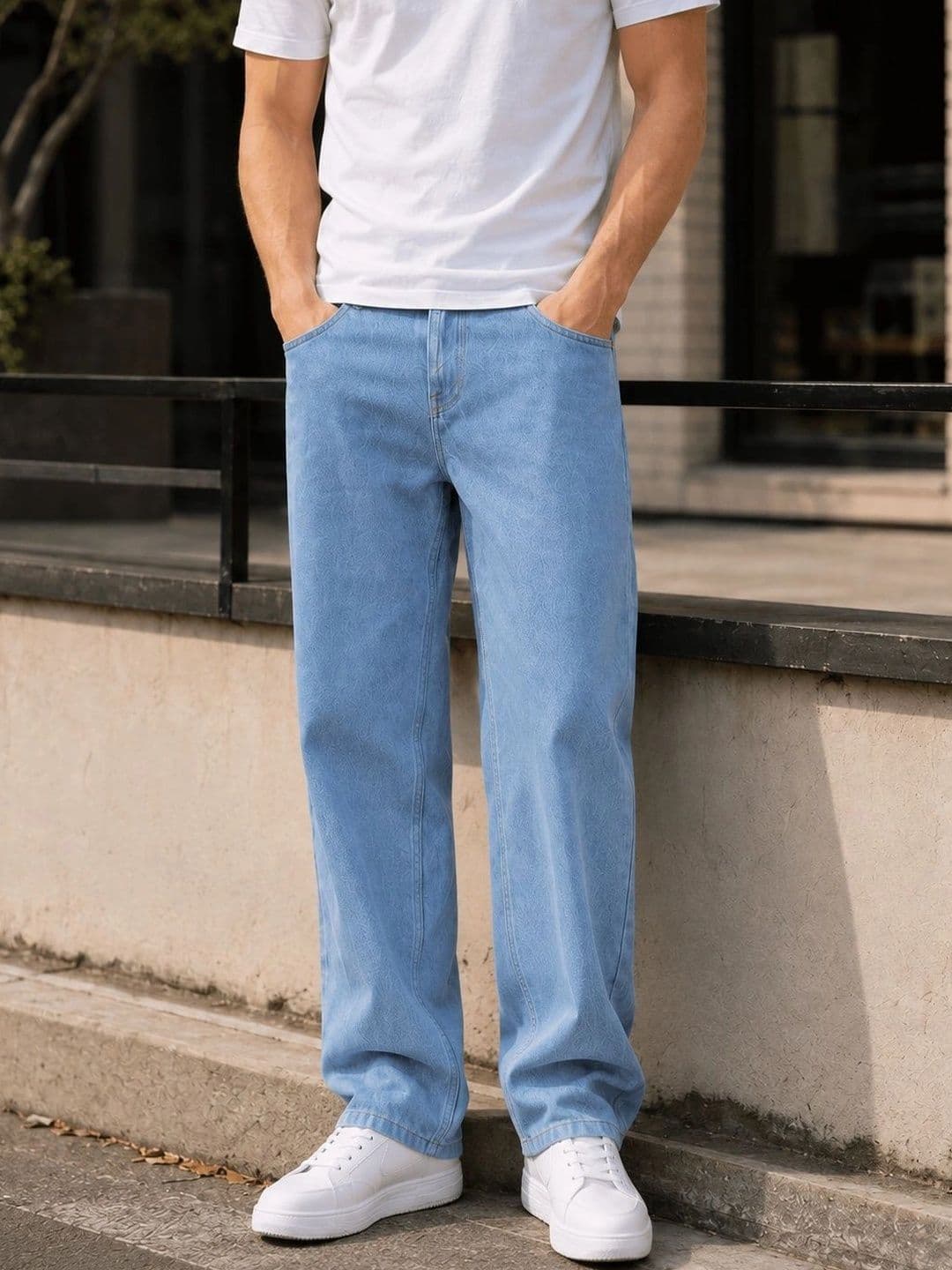 Moda Rapido Men Straight Fit Mid-Rise Stretchable Jeans thumbnail 2