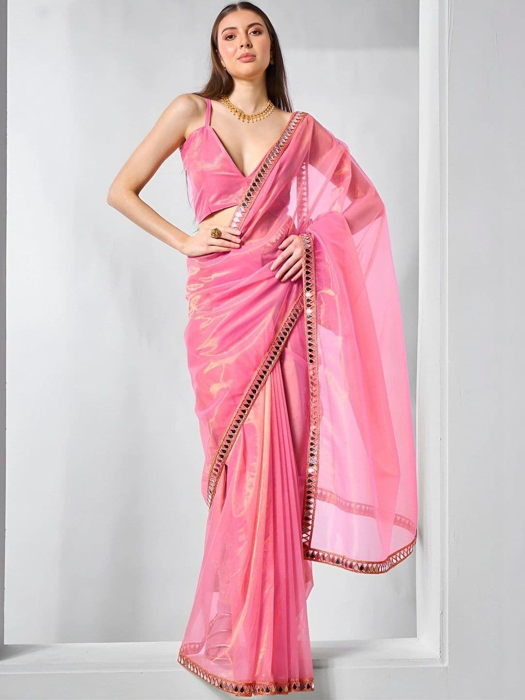 KALINI Net Saree thumbnail 2